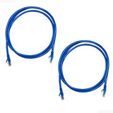 Patchcord Utp Cat6 1.5m Azul 100%cobre Enson P6p15 2 Pzs