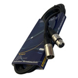 Cable Xlr Balanceado 3mt Warwick Rcl 30303 D7 Microfono