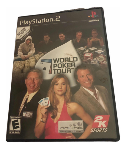 World Poker Tour Original Completa Jogo Do Playstation 2 Usa