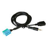 Conector Convertidor De Cable Adaptador Aux Usb Para