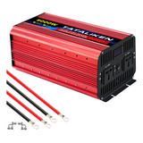 Inversor De Onda Sinusoidal Pura 12v/220v 8000w Para Coches