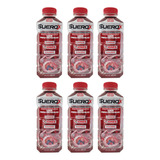 Suerox Bebida Hidratante Sabor Frutos Rojos 630ml Pack 6pz