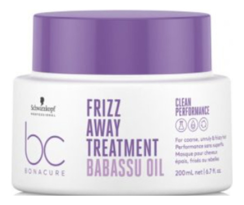 Bonacure Frizz Away Treatment Babassu Oil