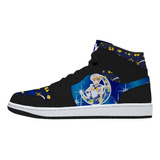 Tenis Azul Sailor Uranus Sailor Moon Crystal Anime Hi Top