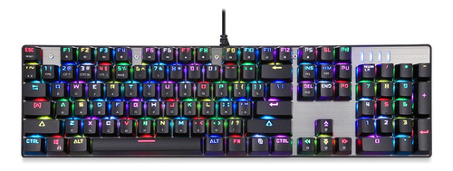 Motospeed Ck104 Teclado Gaming Mecánico Interruptores Azul