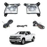 Kit Faros De Niebla Silverado 2019 2020 Led C/switch