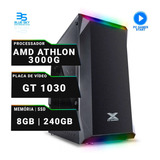 Computador Gamer Athlon 3000g Nvidia Gt 1030 Ssd 240gb 8gb