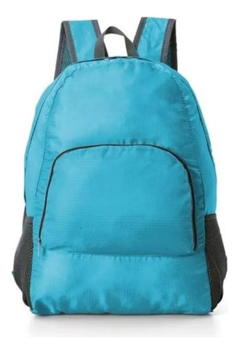 Mochila De Nylon Dobrável Impermeável Esportiva Escolar 25l