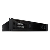 Qsc Amplificador De Potencia A Dos Canales Rmx 1450a Color Negro