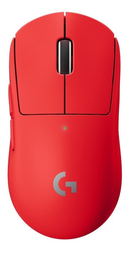 Mouse Gamer Logitech Pro X Superlight Inalambrico Rojo