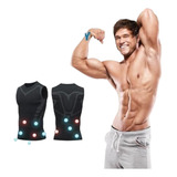 2pcs Camiseta Para Hombre Abdominal Reductora Deportivo