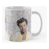 Taza X4 Harry Styles Póster Collage Dibujos Calidad Premium