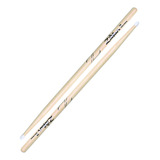 Par De Baquetas Zildjian 5a Punta/nylon Hickory Z5an Color Natural