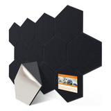 Dekiru Paquete De 12 Paneles Acsticos Hexagonales Autoadhesi
