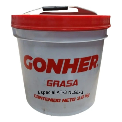 Grasa Especial At-3 Nlgi-3 Alta Temperatura Gonher 3.5 Kg | Envío gratis