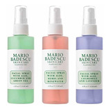 Mario Badescu Spritz Mist And Glow Spray Facial, 3 Pack