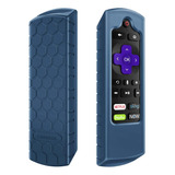 Funda Protectora P/control Remoto Casebot, P/roku, Azul Cian