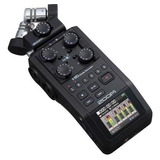 Zoom H6 Grabadora De Audio Profesional Portátil De 6 Pistas Color Negro