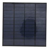 Kit De Inicio Con Panel Solar De 3w, Carga 12v, Portátil Y D