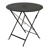 Mesa De Comedor Acasa Denis Plegable Negro