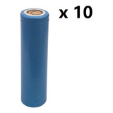 10 Baterias Recargable 18650 2600 Mah  - Reacondicionada 