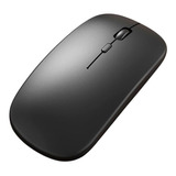 Mouse Bluetooth Sem Fio P/ Macbook Air M / Pro Recarregavel Cor Preto