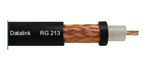 Cabo Coaxial Px Data Link Rg213 50r 96%m 2conctor Brinde 35m