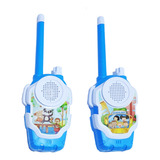 Juguete Walkie Talkies Boquitoquis Niños School + Baterias