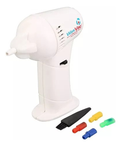 Limpiador De Oídos Wax Vac Inalambrico + Cepillo Limpiador 
