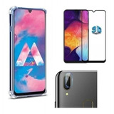 Capa Compativel Galaxy A10s + Película Vidro 3d + Pel Camer