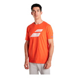 Remera Babolat Big Flag Algodon En Palermo Tenis