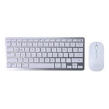 Kit Teclado + Mouse Bluetooth Compu Notebook Celular Tablet