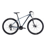 Bicicleta Montaña Northrock Xc29 Aluminio R29 Disco 21v Color Azul Acero Tamaño Del Cuadro 17