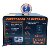 Carregador Baterias 12v - Carro Moto - Com Flutuador !