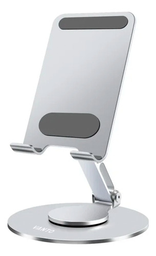 Soporte Acero Base Giratoria Para Celular iPad Tablet Vanto