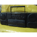 R.grav.bombox Sony Cfd-765s - Cd+d.deck+radio 9 Fxs - Ok.