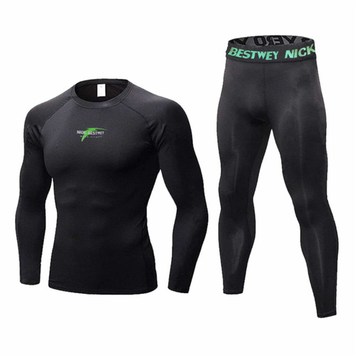 Conjunto Calça E Camisa Térmica Segunda Pele Fitness Pro Fit