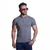 Camiseta Tipo Polo Hombre  John Alco Original