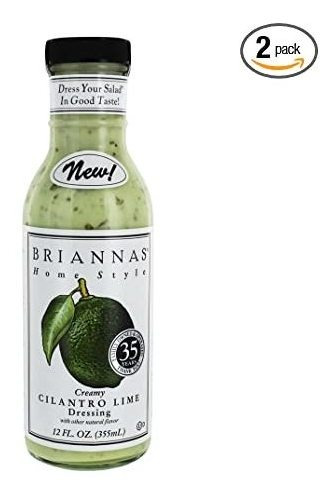 Briannas Creamy Cilantro Lime Vestir 12 Oz (pack De 2)