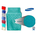 Funda Cubre Lavadora Samsung Wa24a8370gv 24kg Aqua Ppg