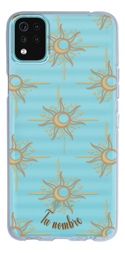 Funda Para LG Eclipse Sol Luna Astros Con Tu Nombre