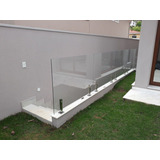 Guarda Corpo Vidro 10 Mm Torre De Inox  Parapeito.!!