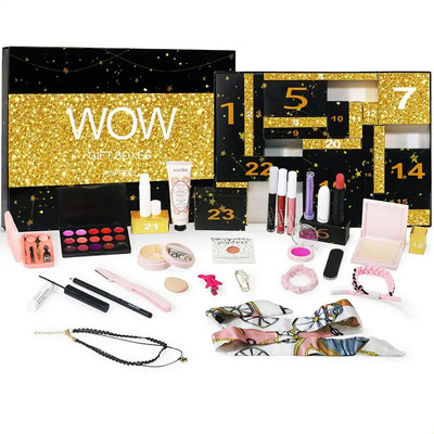 Golden  Makeup Set Birthday Valentine's Day Anniversary Gift | Meses sin interés