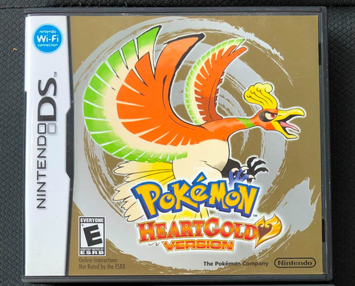 Pokemon Heart Gold Nintendo Ds Version Oro Juego Fisico Rpg