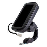 Suporte Celular Gps Carregador Usb 5,5 Pol Com Bolsa iPhone