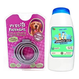 Mini Kit Para Perro Collar Antipulgas +shampoo Repelente