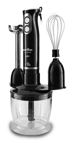 Mixer Britânia 3 Em 1 400w Preto Bmx400p - 110v/127v