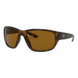 Ray Ban Rb4300 710/33 Square Oversized Carey Cafe B-15