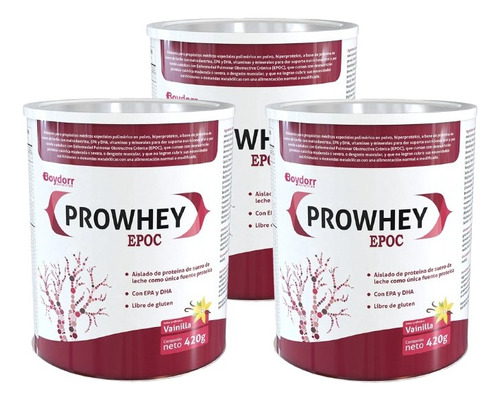 3 X Prowhey Epoc X 420g - g a $14433