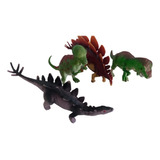 Dinosaurios Set X 4 Unidades Medida 15cm Juguete Usados